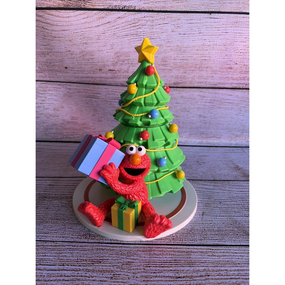 Sesame Street Elmo Christmas Tree Popcorn Bucket